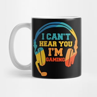 I can't hear you i'm gaming Mug